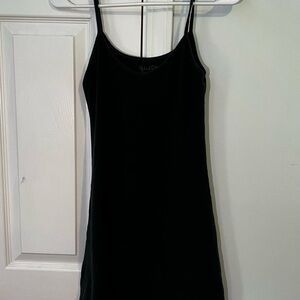 Chic Black Slip Dress
